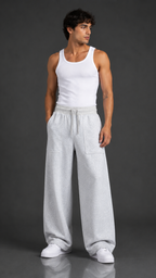 ODD 01 Sweatpants - Light Grey - Unisex