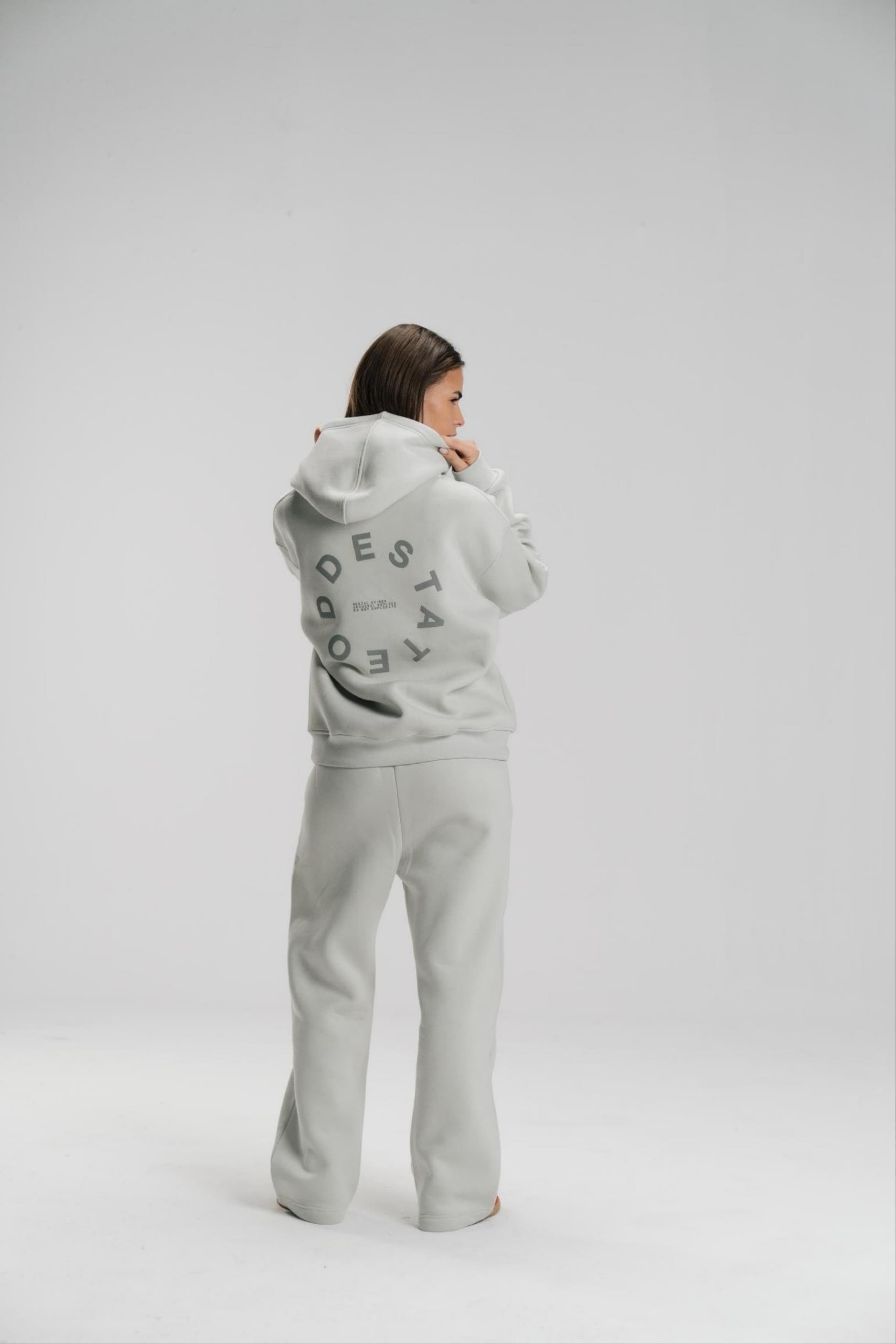 Oversized Hoodie - Silver - Unisex