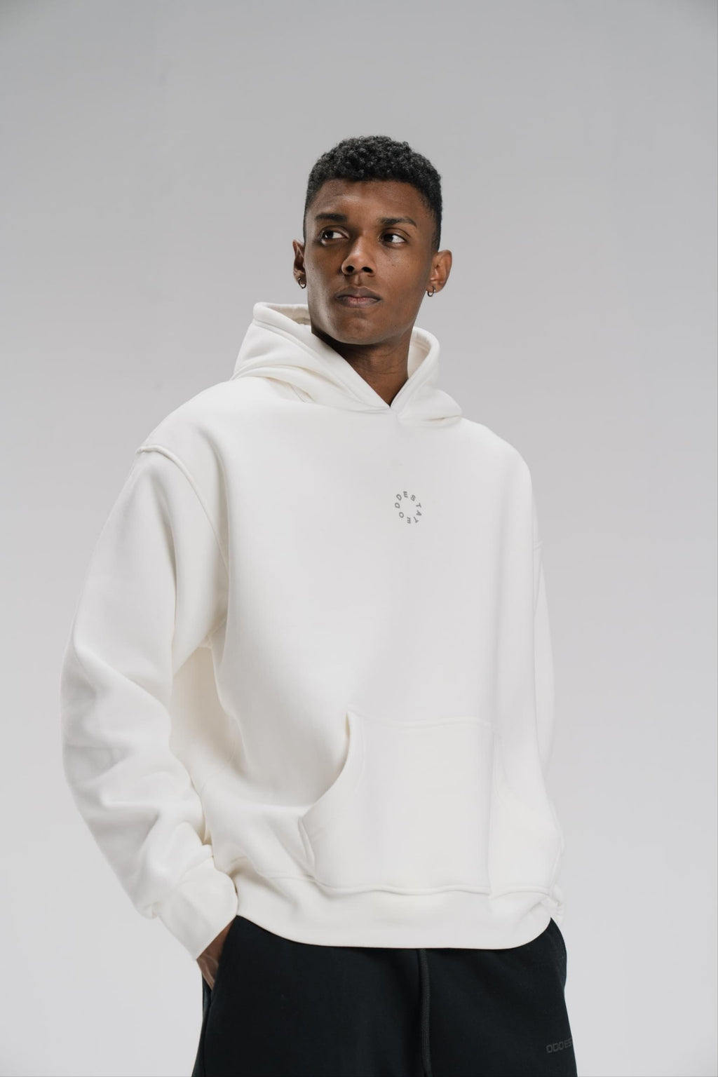 Oversized Hoodie -  Off White - Unisex