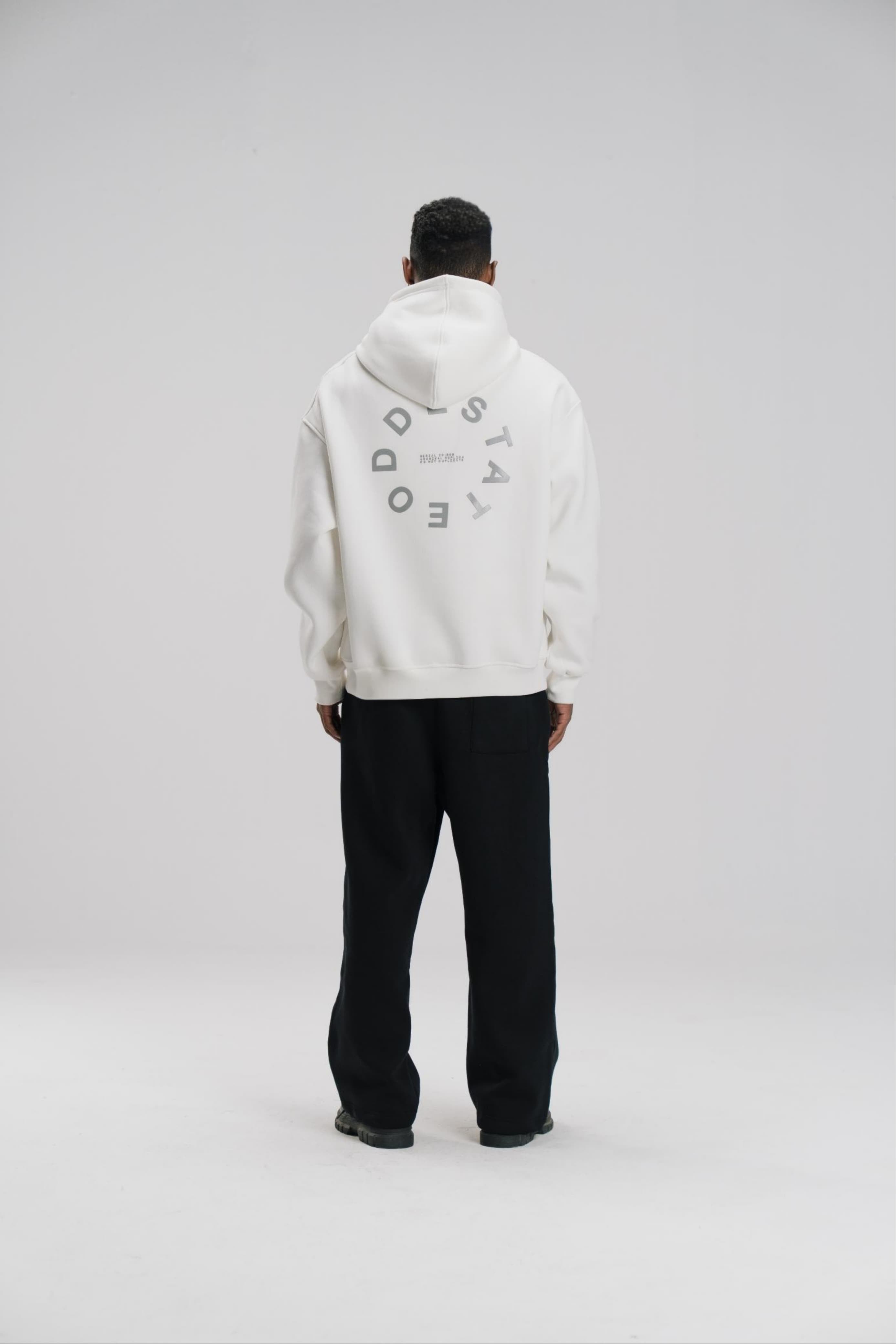 Oversized Hoodie -  Off White - Unisex