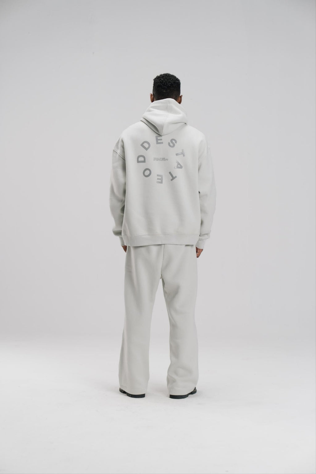 Oversized Hoodie - Silver - Unisex