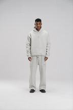 Oversized Hoodie - Silver - Unisex