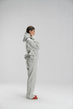 Oversized Hoodie - Silver - Unisex