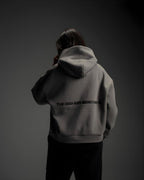 Boxy Fit Hoodie - Charcoal - Unisex