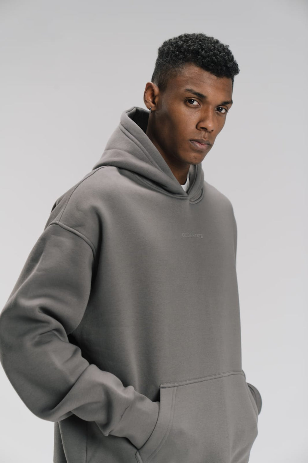 Oversized Hoodie - Charcoal - Unisex