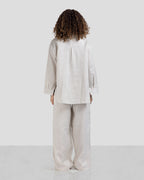 Pure Linen shirt - Beige - Women