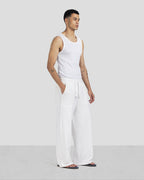 ODD 01 Sweatpants - White x Red - Unisex