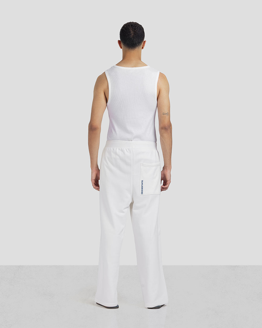 ODD 01 Sweatpants - White x Blue - Unisex