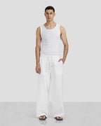 ODD 01 Sweatpants - White x Blue - Unisex