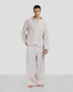 Pure Linen shirt - Beige - Men