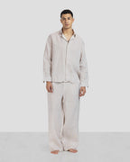 Pure Linen shirt - Beige - Men